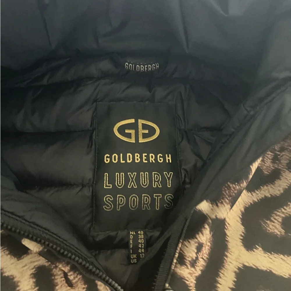 Goldbergh x Revolve Women’s Hooded Fierce Winter Jacket, Brown, US 10 - Picture 12 of 15